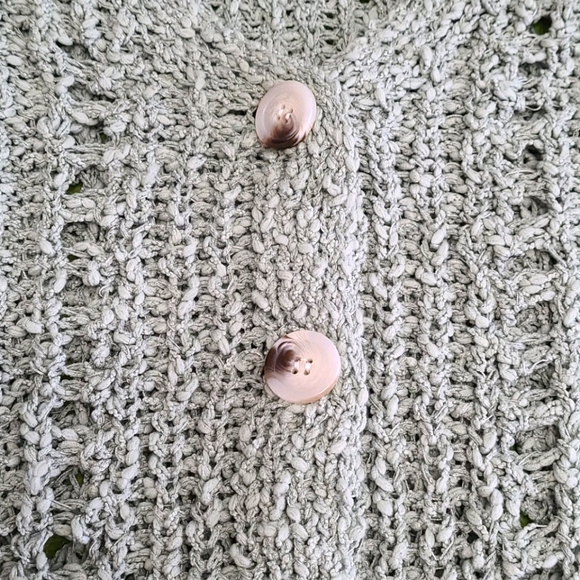 NWT M She and Sky Chenille Cardigan - Picture 3 of 9
